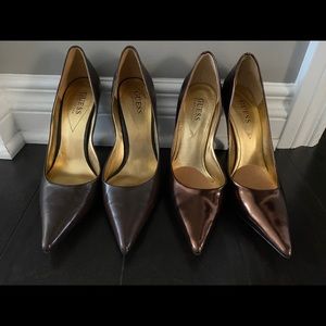 Guess Carrie pump size 6, there are 2 colors ava